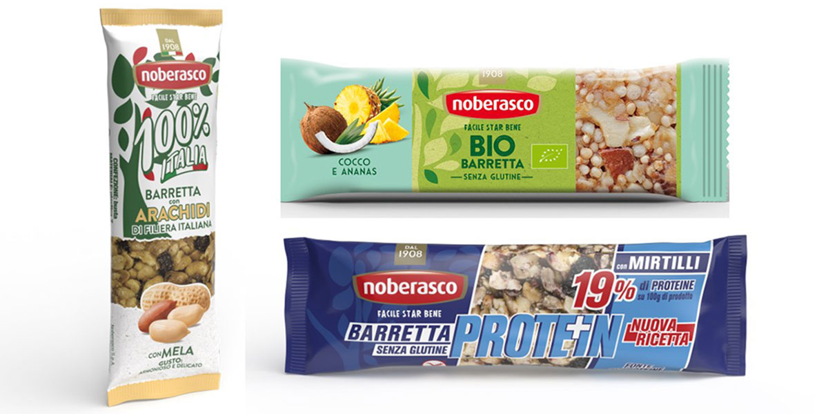 In forma con le nuove barrette Noberasco: Bio, 100% Italia e Protein 